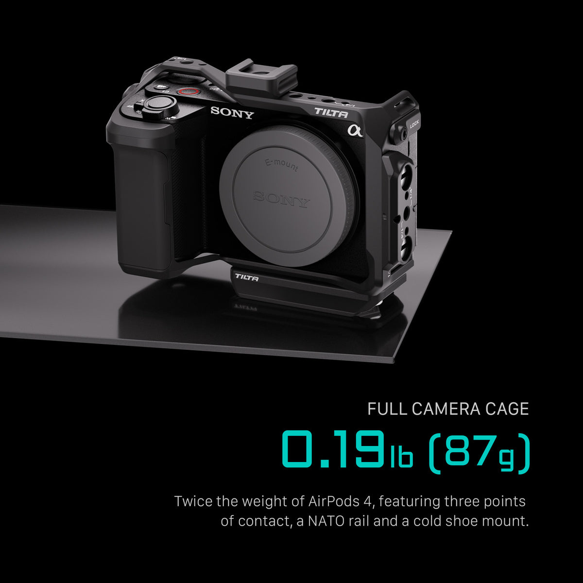 Tilta Full Camera Cage for Sony ZV-E10 II - Black
