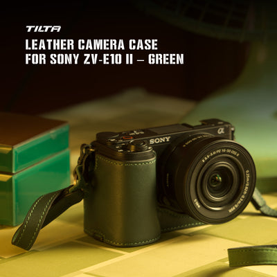 Tilta Leather Camera Case for Sony ZV-E10 II - Green