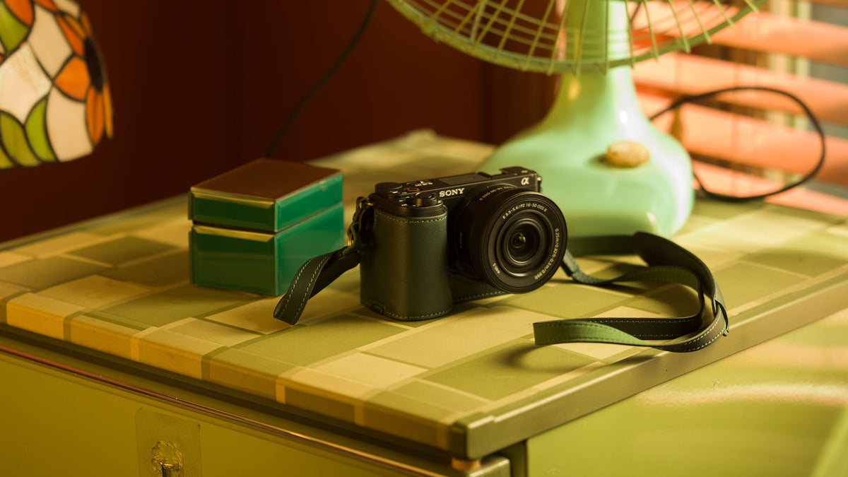 Tilta Leather Camera Case for Sony ZV-E10 II - Green
