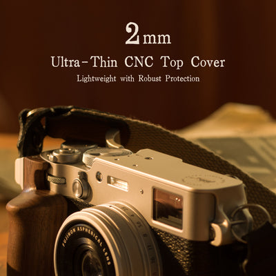 Tilta Vintage Camera Cage for Fujifilm X100VI Base Kit - Black