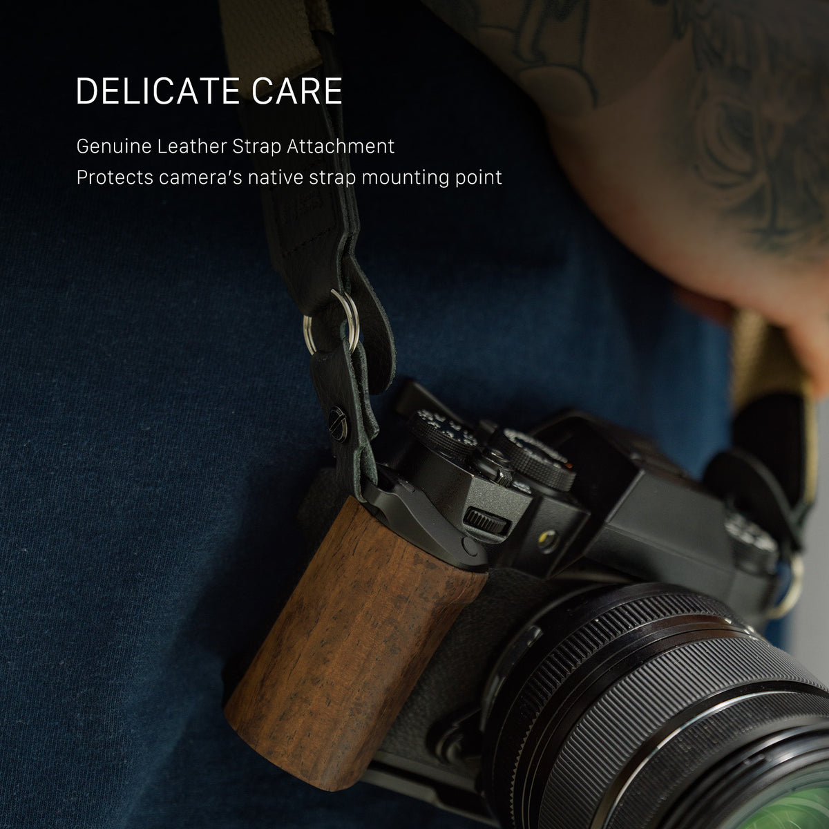 Tilta Vintage Camera Cage for Fujifilm X-T50 Base Kit - Black