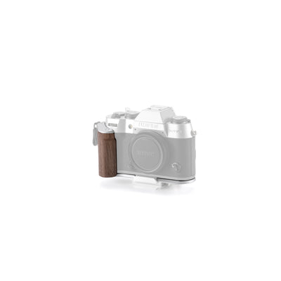 Tilta Mounting Baseplate with Wooden Grip for Fujifilm X-T50 - Silver