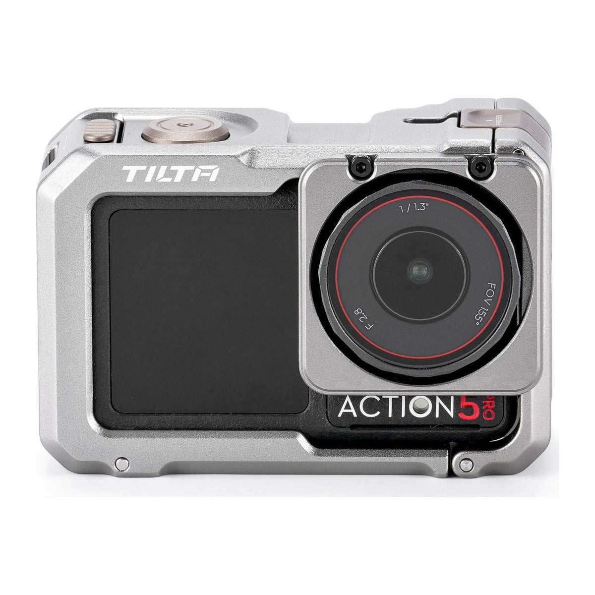 Tilta Full Camera Cage for DJI Osmo Action 5 Pro - Titanium Gray