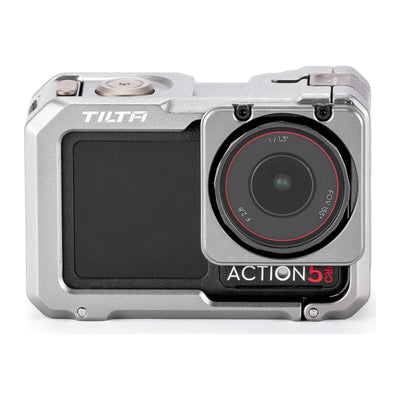 Tilta Full Camera Cage for DJI Osmo Action 5 Pro - Titanium Gray