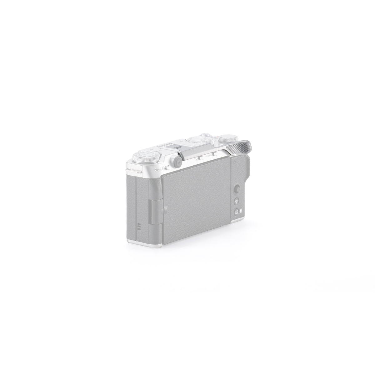 Tilta Hot Shoe Thumb Bracket for Fujifilm X-M5 - Silver