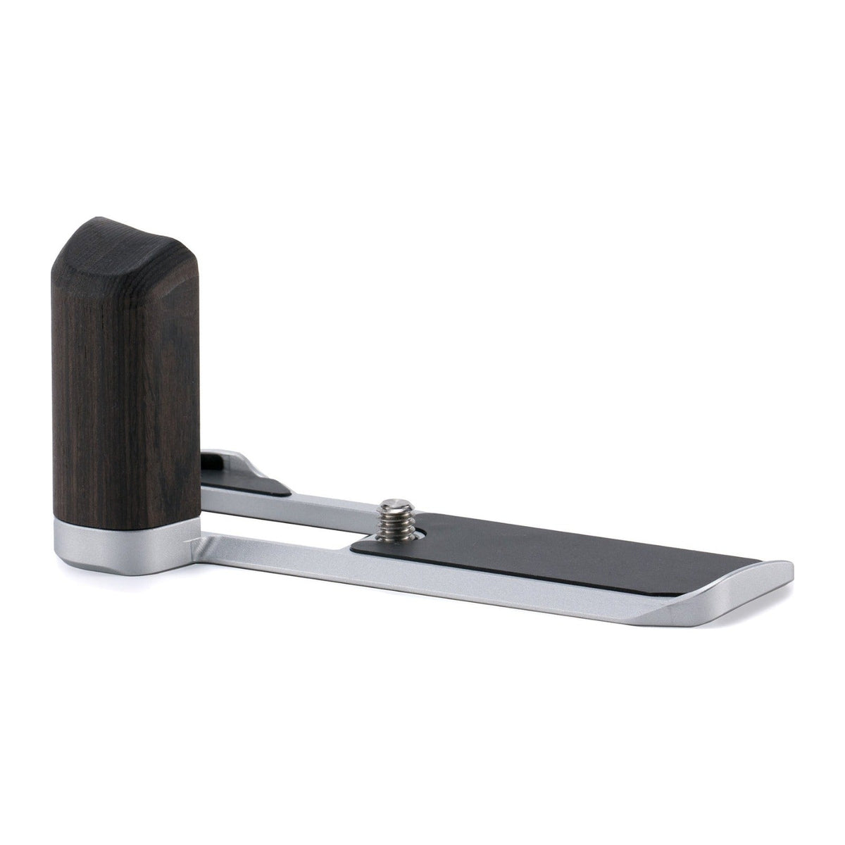 Tilta Mounting Baseplate with Wooden Grip for Fujifilm X-M5 - Silver