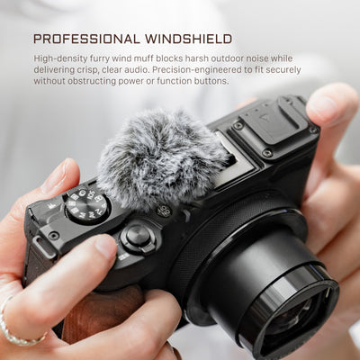 Tilta Vintage Camera Cage for Canon PowerShot V1 Base Kit - Black