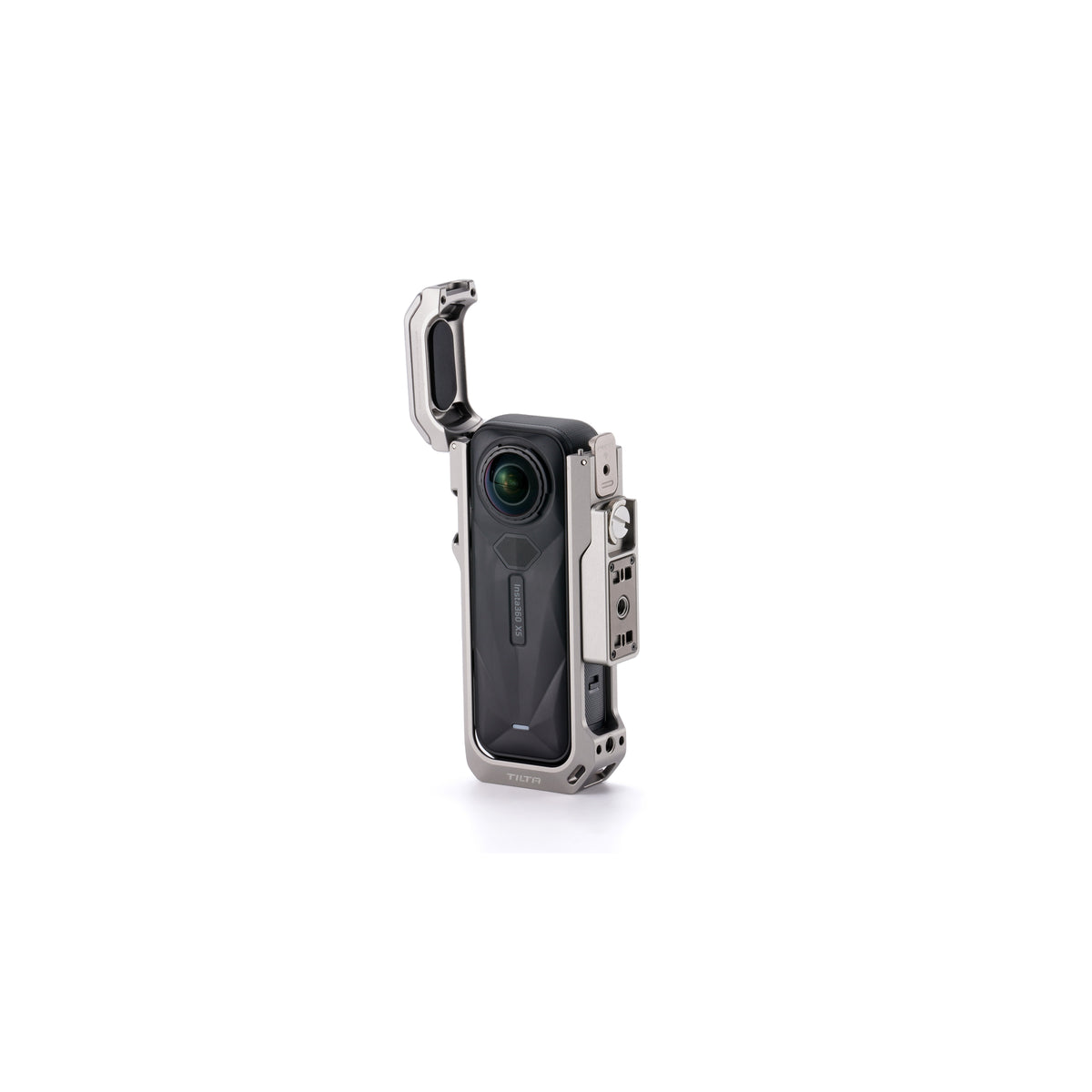 Tilta Horizontal Mounting Plate for Insta360 X5 Camera Cage - Titanium Gray