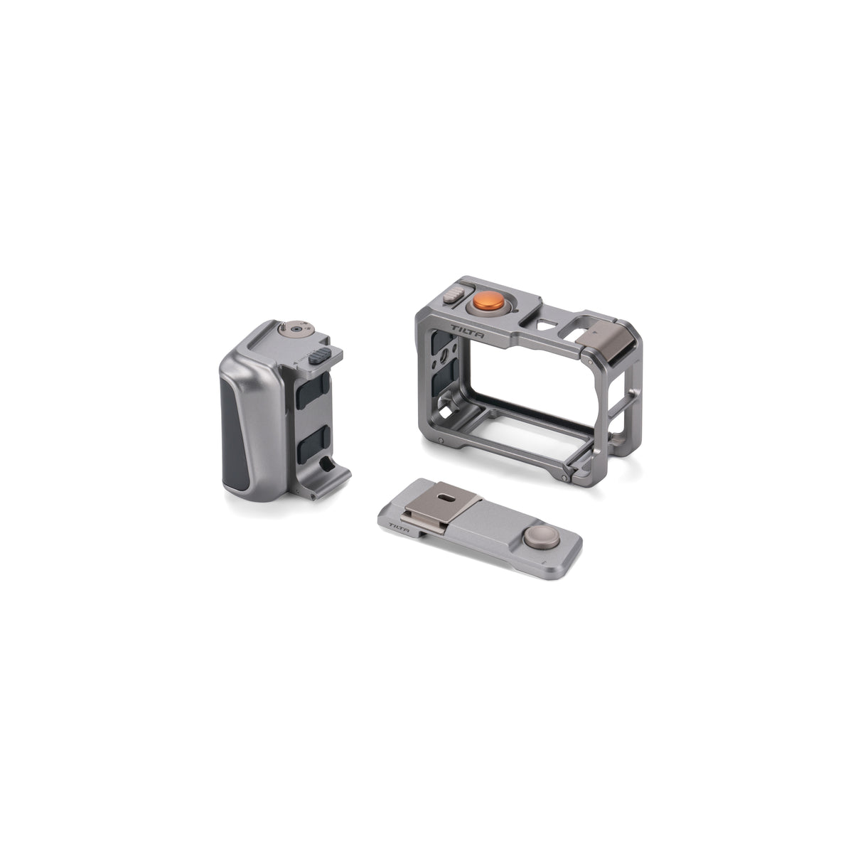 Tilta Camera Cage for DJI Osmo Action 6 Street Snap Kit - Titanium Gray