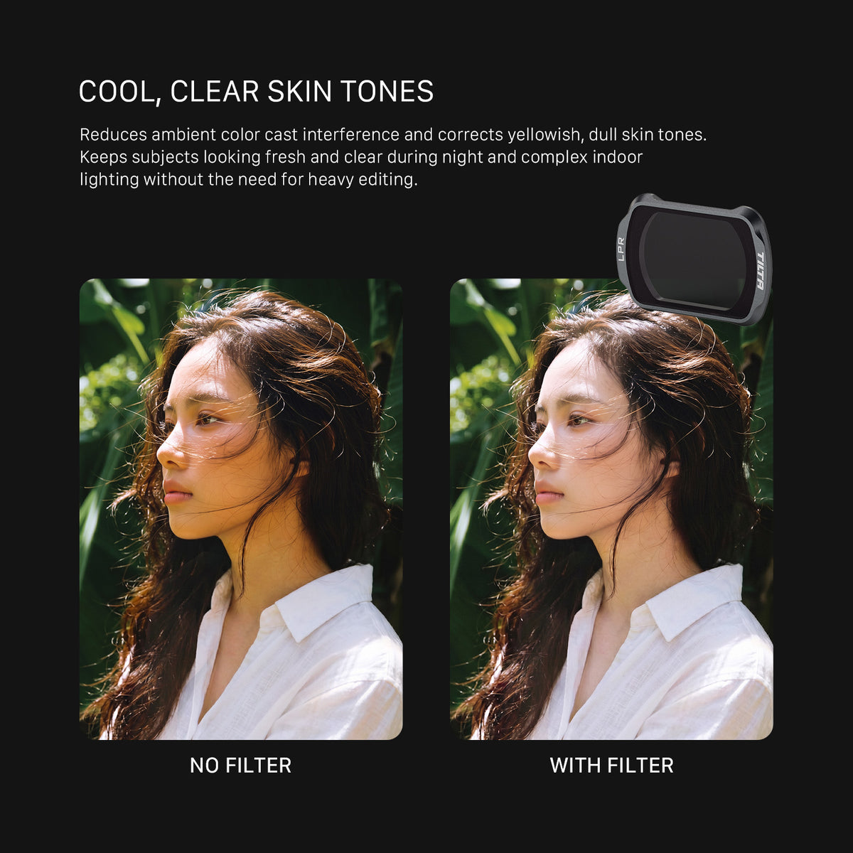 Tilta Light Pollution Reduction Filter for Osmo Pocket 4