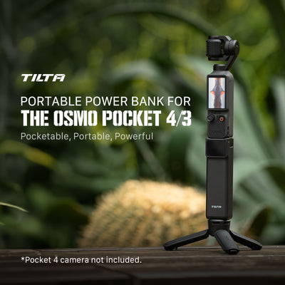 Tilta Portable Power Bank for Osmo Pocket 4 - Black