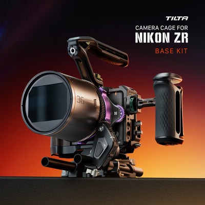 Tilta Camera Cage for Nikon ZR Base Kit - Black