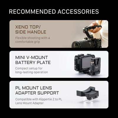Tilta Camera Cage for Nikon ZR Power Kit - Black
