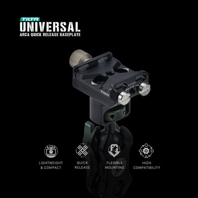 Tilta Universal ARCA Quick Release Baseplate – Black
