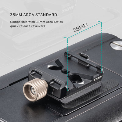 Tilta Universal ARCA Quick Release Baseplate – Black