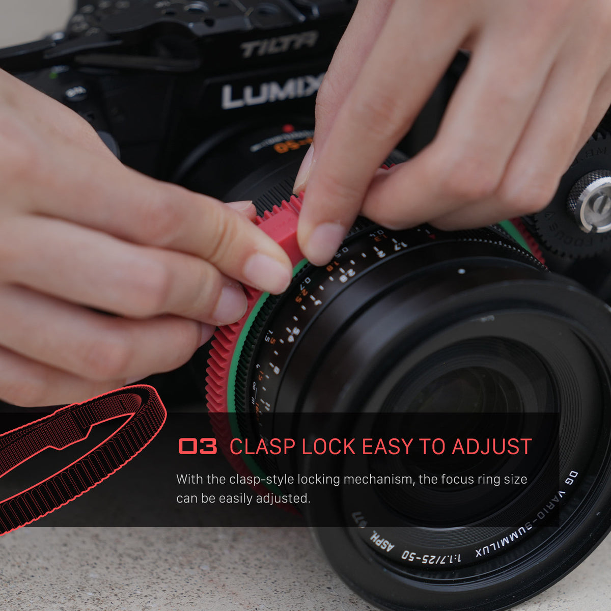 Tilta Universal Focus Gear Ring Kit