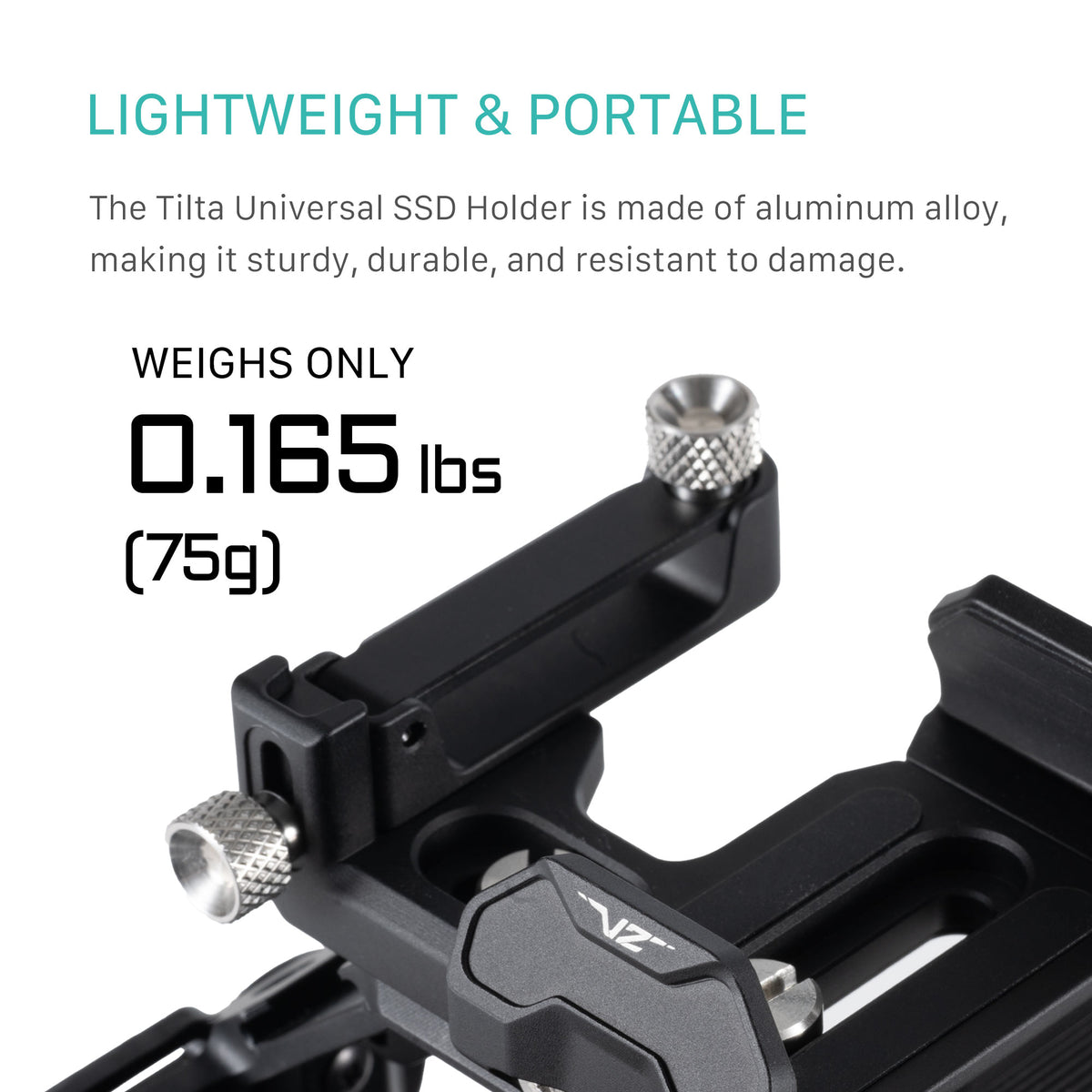 Tilta Universal SSD Drive Holder V2 - Black