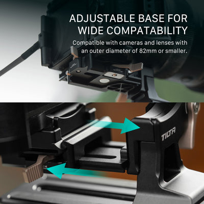 Tilta Adjustable Vertical Camera Support Bracket – Black