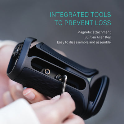 Tilta Xeno Side Handle (1/4"-20 with Locating Pins) - Black