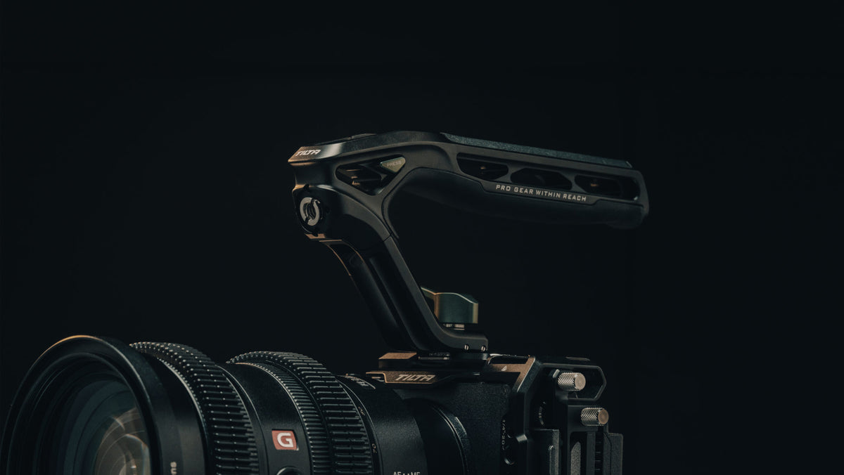 Tilta Xeno Top Handle (1/4"-20 with Locating Pins) - Black