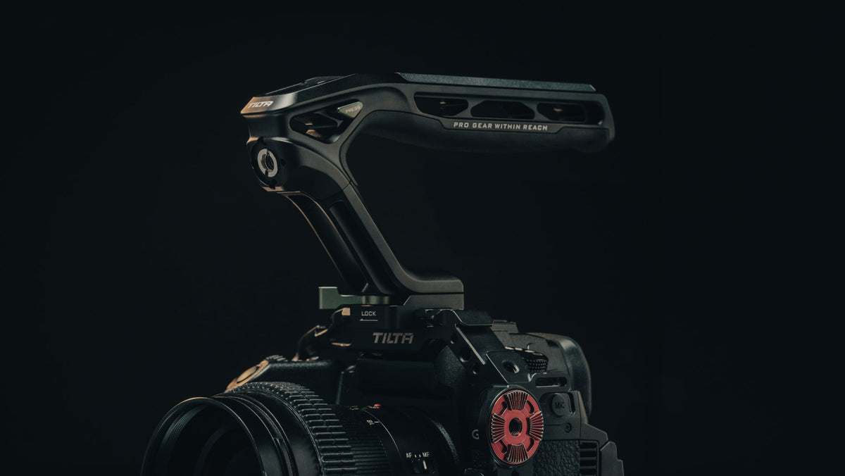 Tilta Xeno Top Handle (1/4"-20 with Locating Pins) - Black