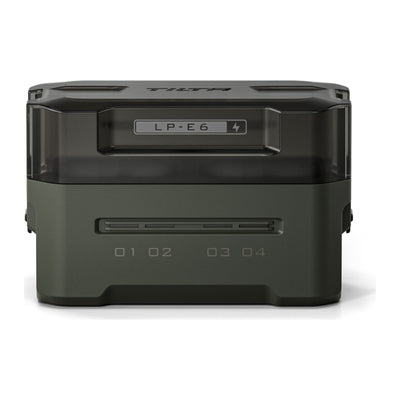 Tilta Portable Charging Station for LP-E6 (4 Channel) - Green