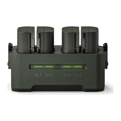 Tilta LP-E6P Charging Station Battery Kit (4 Batteries) - Green