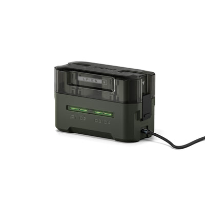 Tilta LP-E6P Charging Station Battery Kit (4 Batteries) - Green