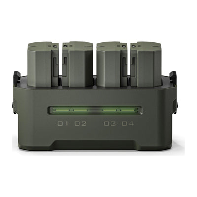 Tilta NP-FZ100 Charging Station Battery Kit (4 Batteries) - Green