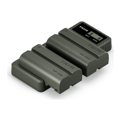 Tilta L-Series/NP-F Battery Charger Kit (2 Batteries) - Green