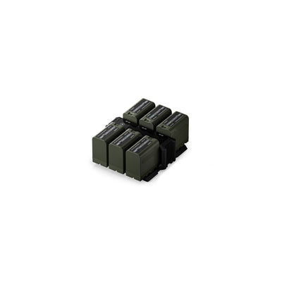 Tilta Foldable Charging Station for L-Series/NP-F Battery Kit (6 Batteries, US) - Black