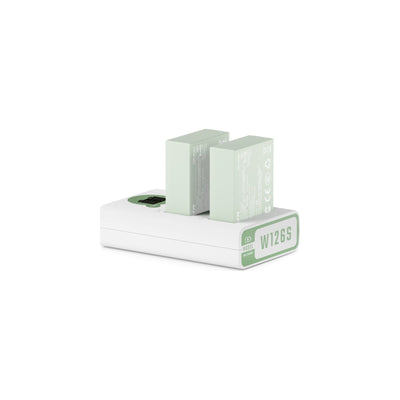 Tilta Battery Charger for NP-W126S (2 Channel) - Ash Green