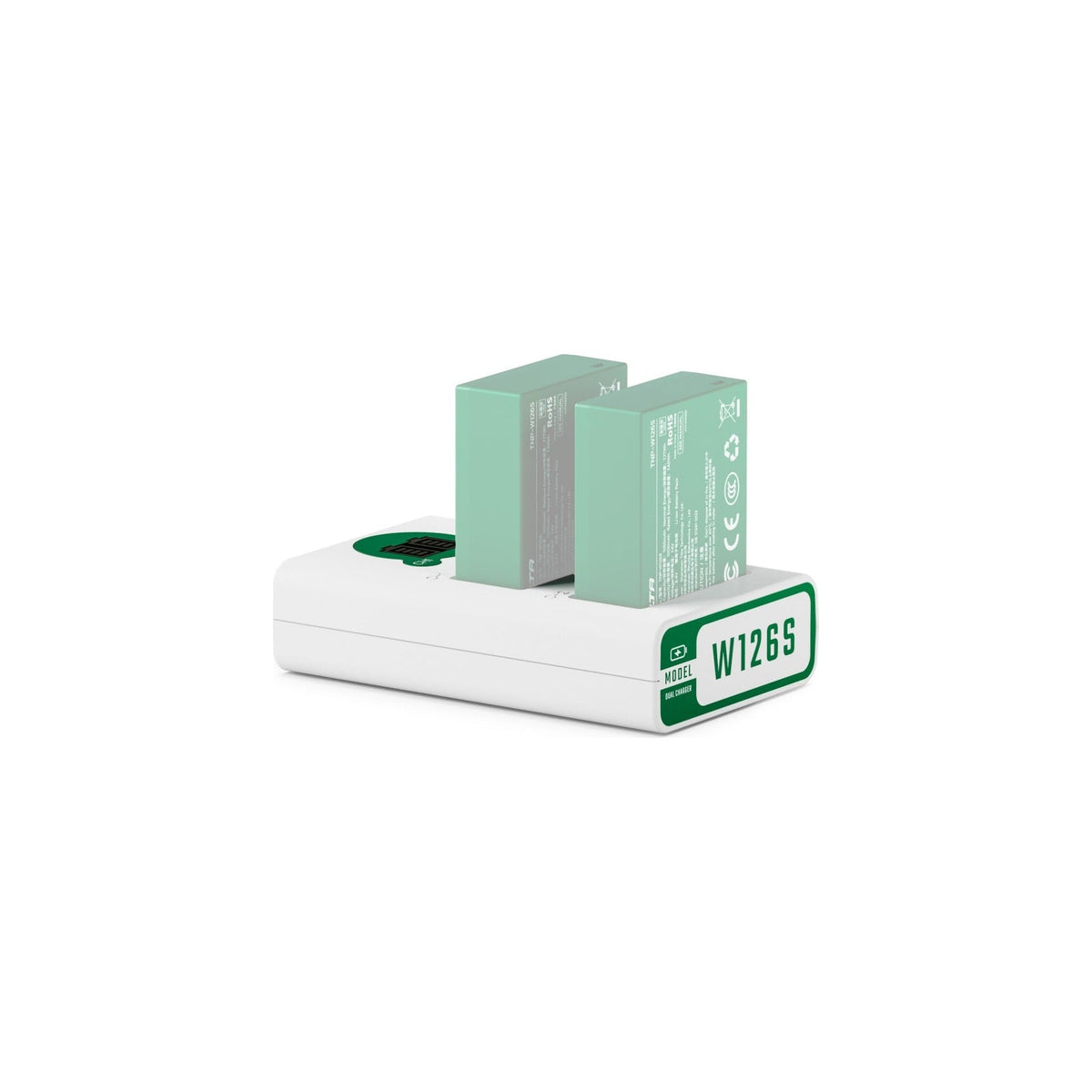Tilta Battery Charger for NP-W126S (2 Channel) - Forest Green