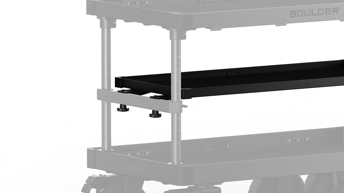 Tilta Mid Level Tray for Boulder Camera Cart XL - Black
