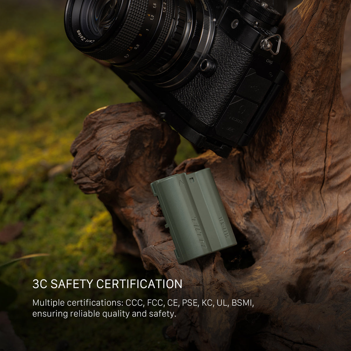 Tilta EN-EL15C Battery with USB-C Input (2400mAh) - Green