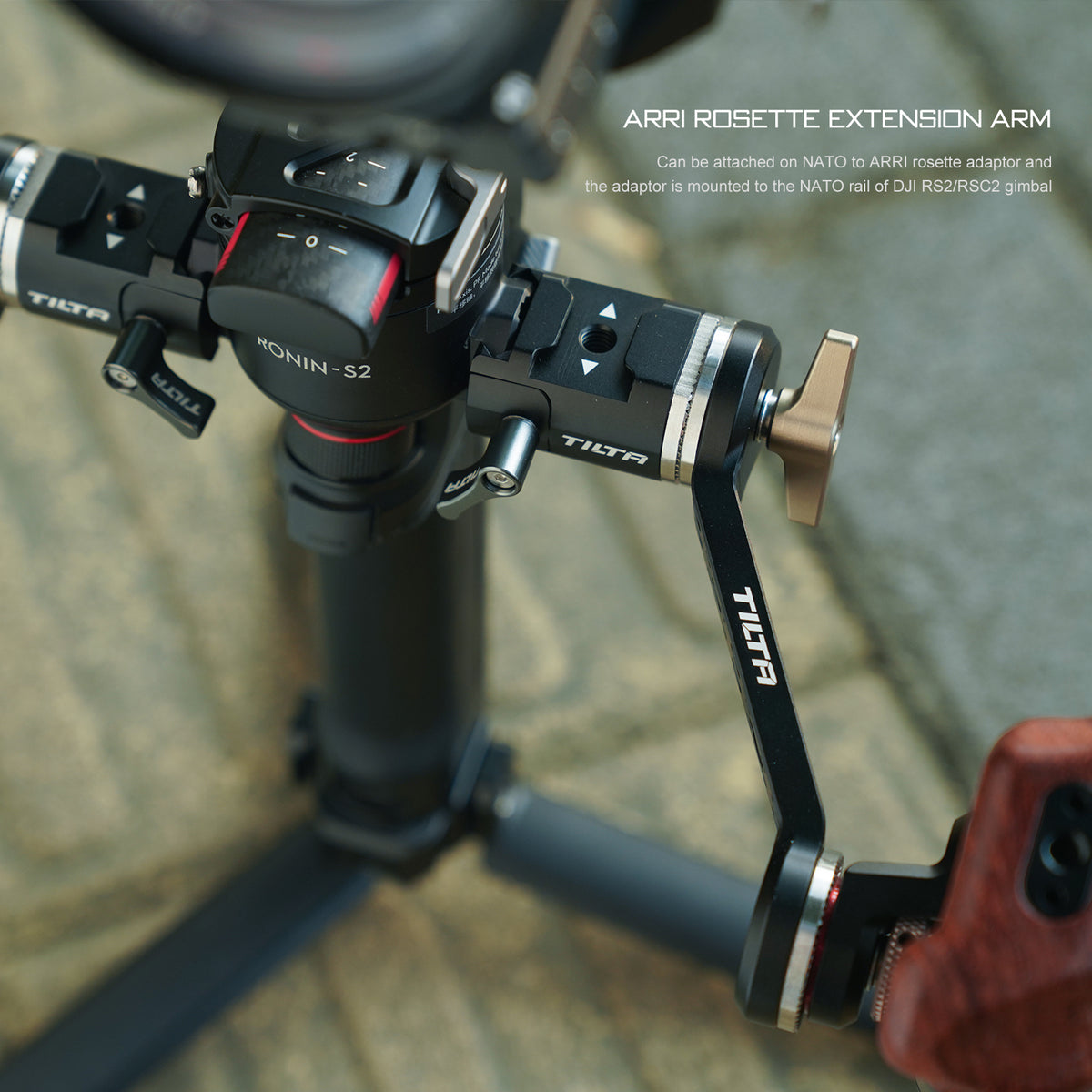Tilta Adjustable NATO Rail Extender Arms