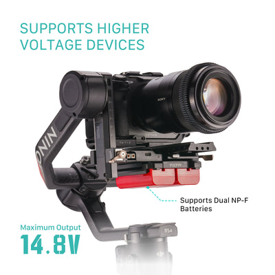 Tilta Battery Plate for DJI RS 4 Power Pass-through Plate - L Series
