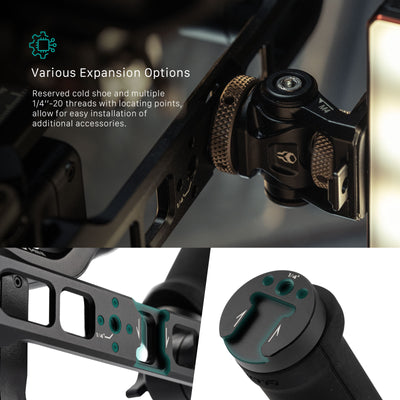 Tilta Rear Operating Handle for RS3 Mini