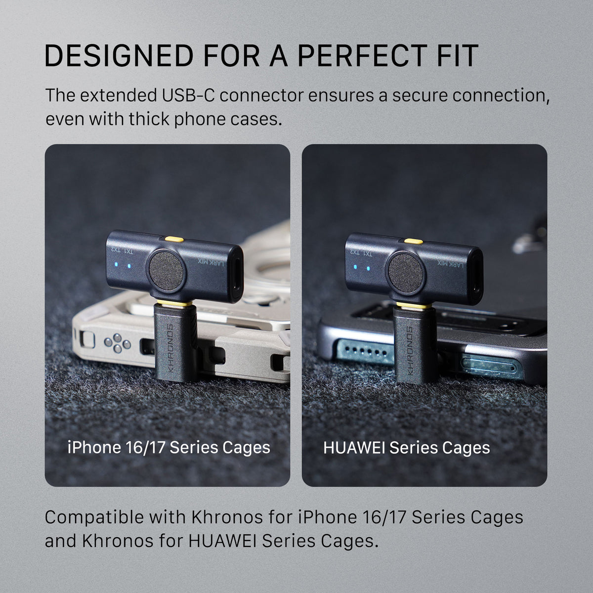 Tilta Khronos 90-Degree USB-C Adapter - Space Gray