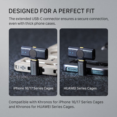 Tilta Khronos 90-Degree USB-C Adapter - Space Gray