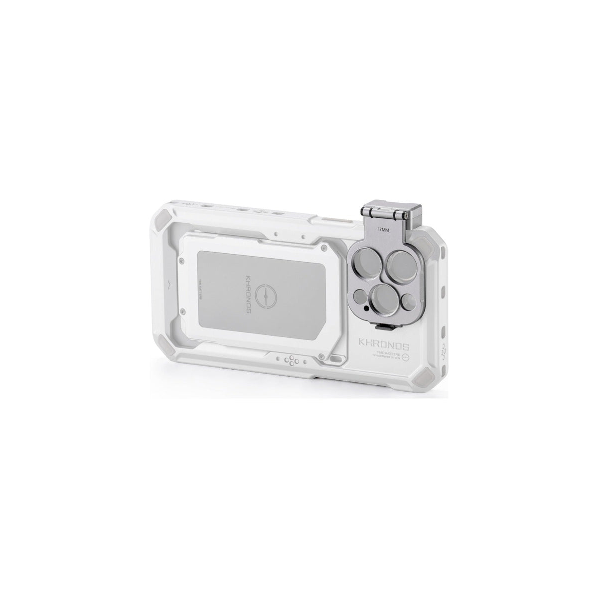 Tilta Khronos 17mm Thread Lens Adapter for iPhone - Titanium White