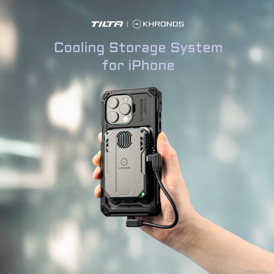 Tilta Khronos Cooling Storage System for iPhone - Black