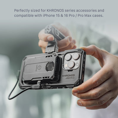 Tilta Khronos Cooling Storage System for iPhone - Black