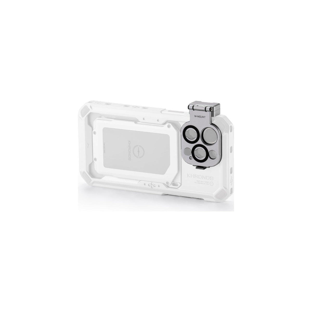 Tilta Khronos M Series Mount Lens Adapter for iPhone - Titanium White