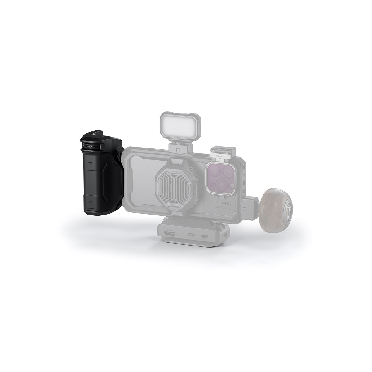 Tilta Khronos Focus PD Handle for iPhone - Black