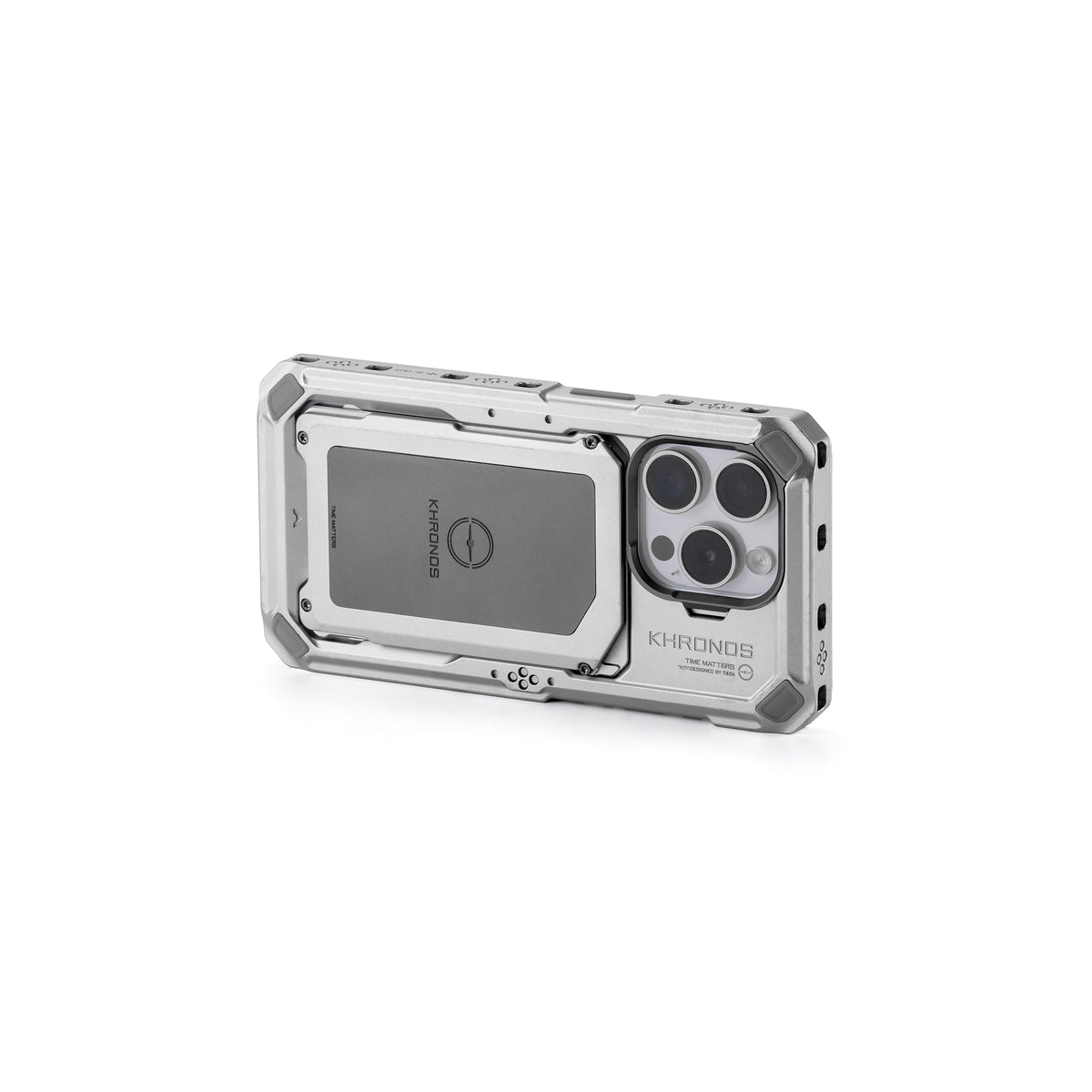 Tilta Khronos iPhone 15 Pro Case - Titanium White
