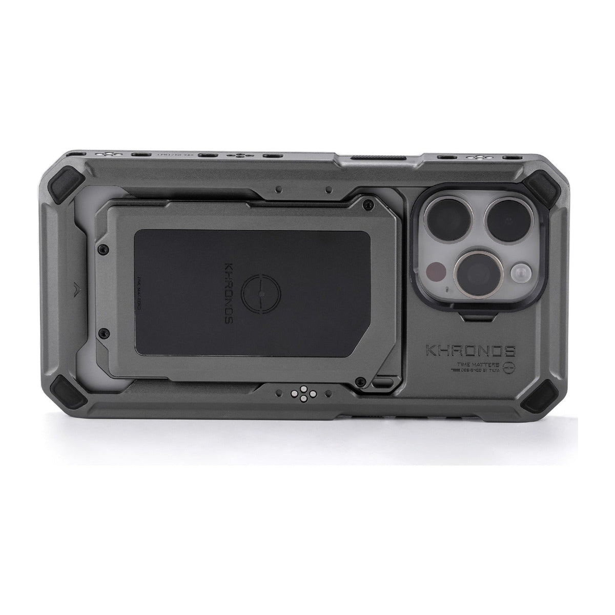 Tilta Khronos iPhone 15 Pro Max Case - Space Gray