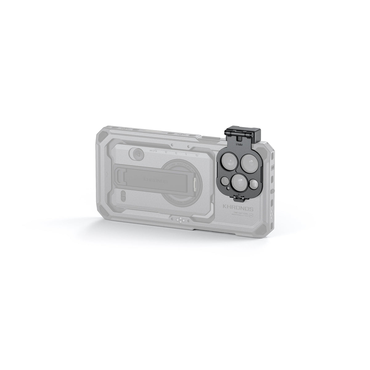 Tilta Khronos 17mm Thread Lens Adapter for iPhone 16 Pro/Pro Max - Space Gray