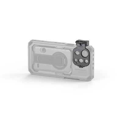 Tilta Khronos M Series Mount Lens Adapter for iPhone 16 Pro/Pro Max - Space Gray