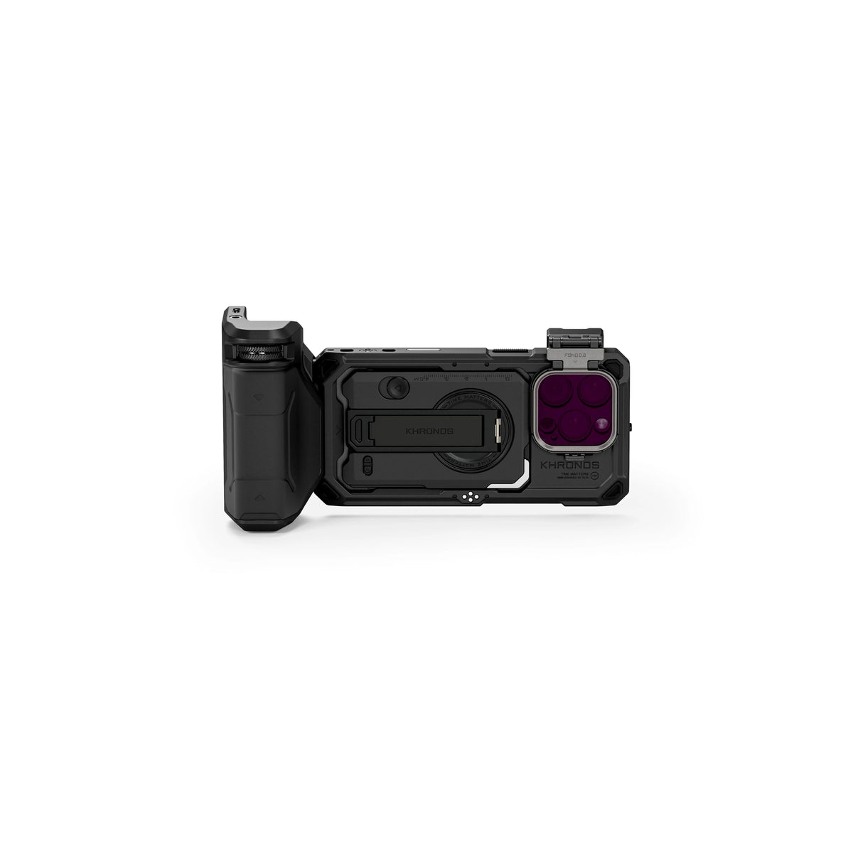 Tilta Khronos iPhone 16 Pro Handheld Kit - Black (with Internal Batteries)